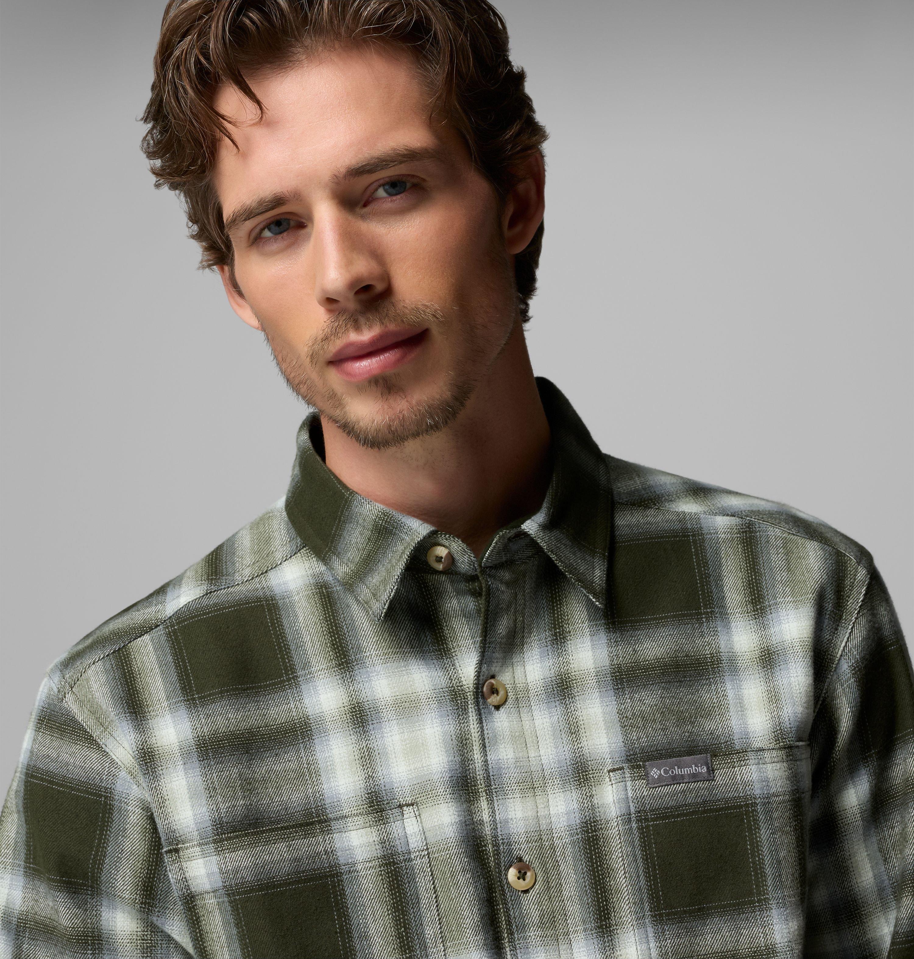 Pitchstone Stretch Flannel | 366 | M 6