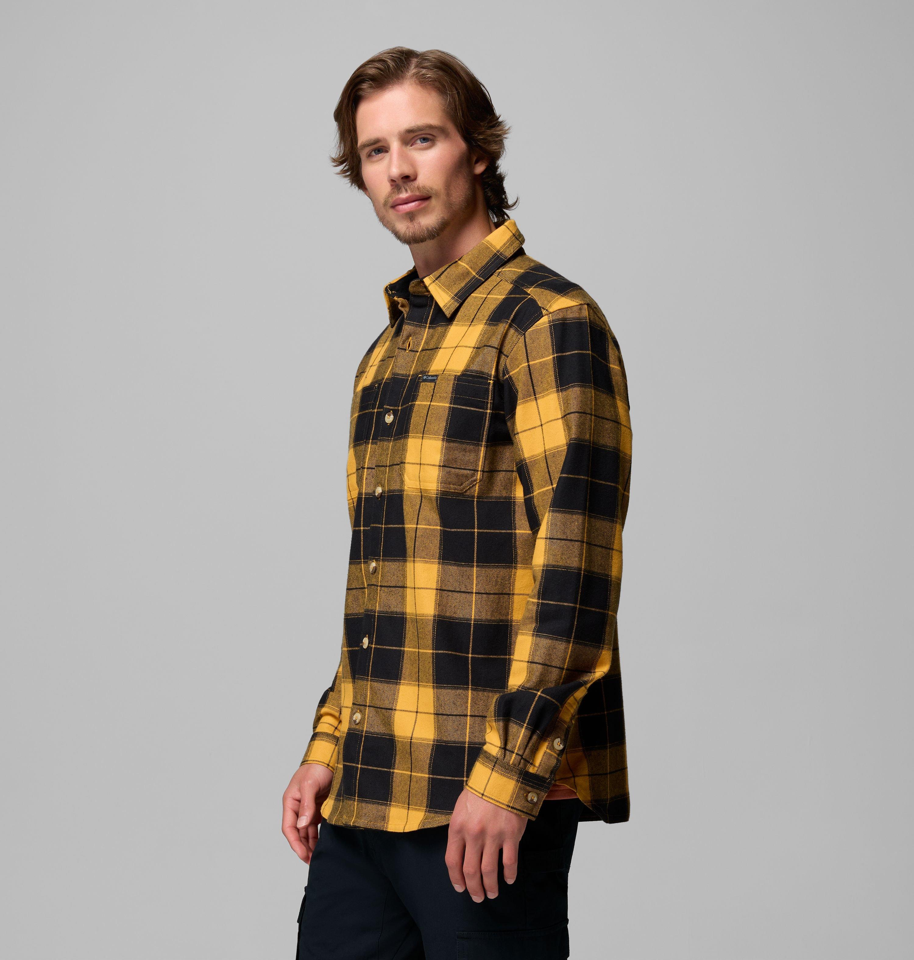 Pitchstone Stretch Flannel | 735 | L 4