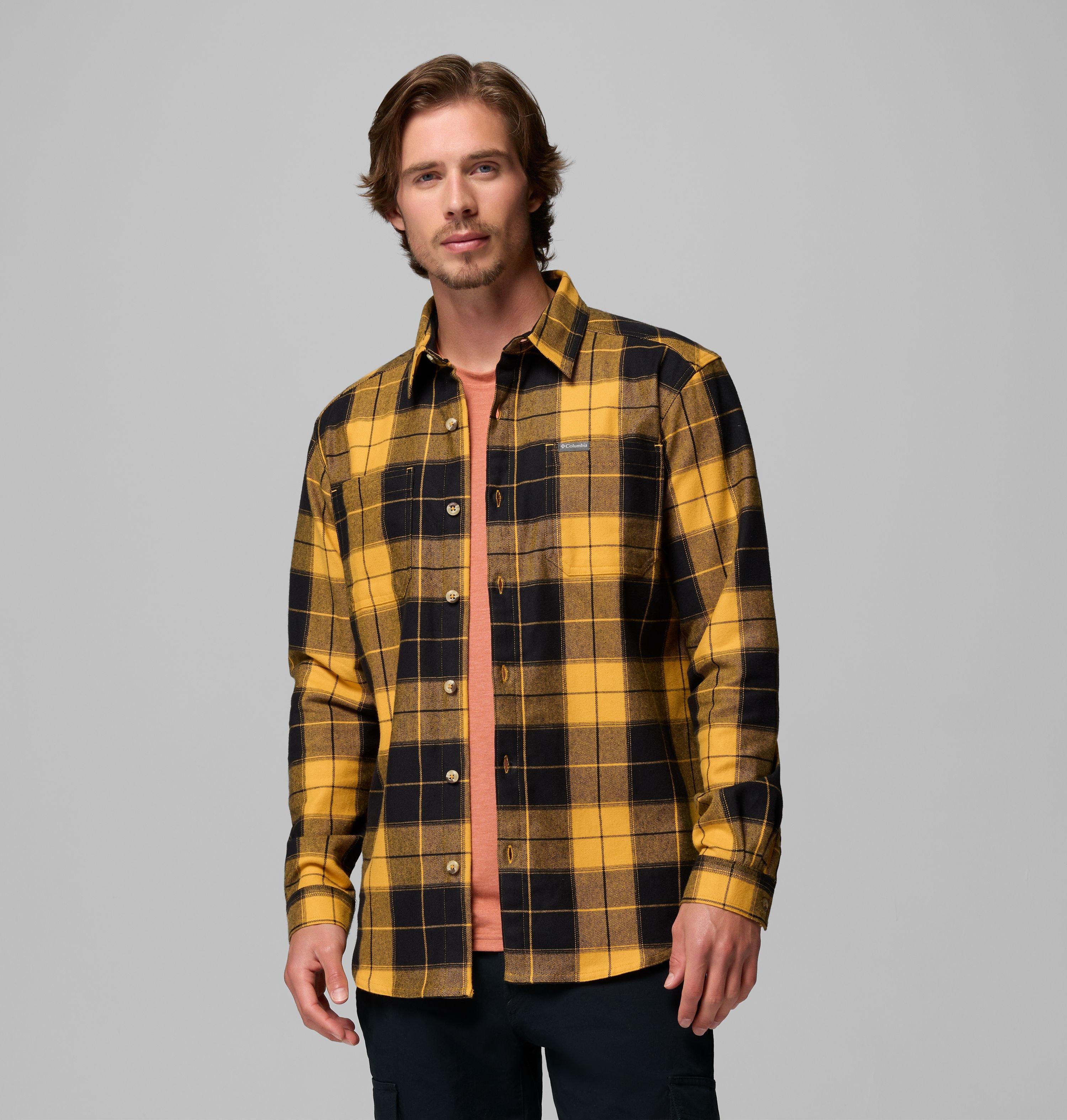 Pitchstone Stretch Flannel | 735 | L 5