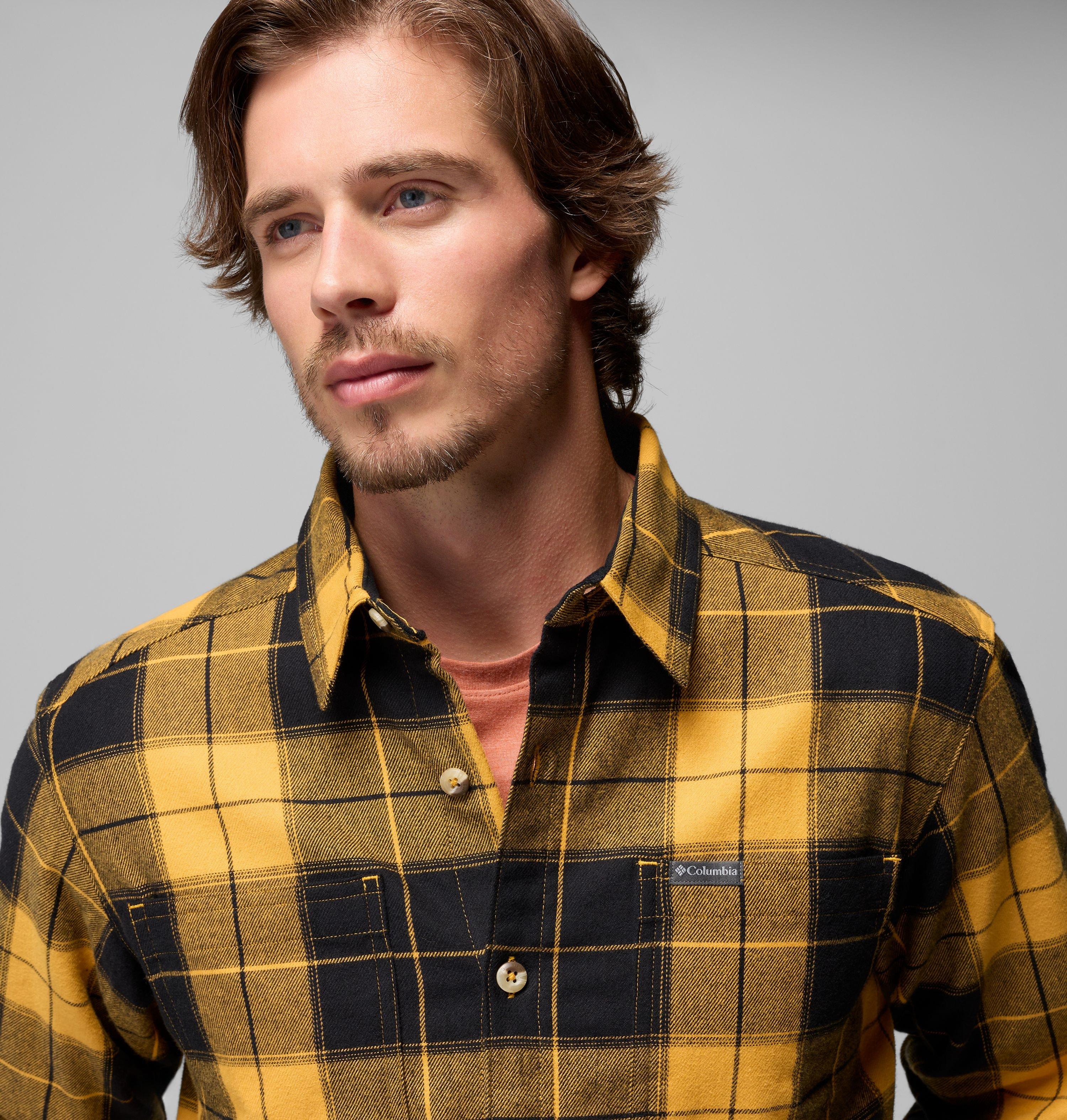 Pitchstone Stretch Flannel | 735 | L 6