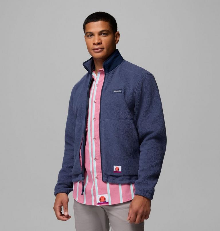 Veste Polaire Bonefish Flats Homme, Color: Nocturnal, Collegiate Navy, image 5