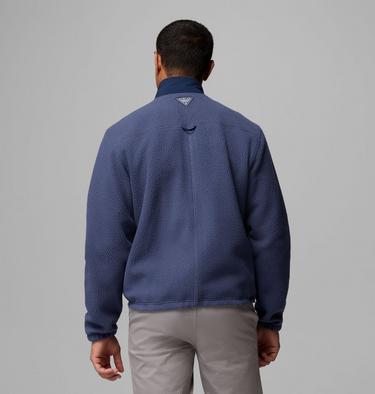 Veste Polaire Bonefish Flats Homme, Color: Nocturnal, Collegiate Navy, image 3