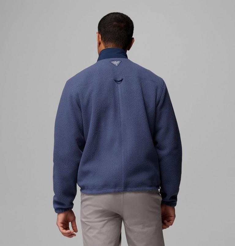 Veste Polaire Bonefish Flats Homme, Color: Nocturnal, Collegiate Navy, image 3