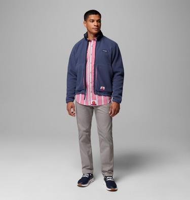 Veste Polaire Bonefish Flats Homme, Color: Nocturnal, Collegiate Navy, image 2