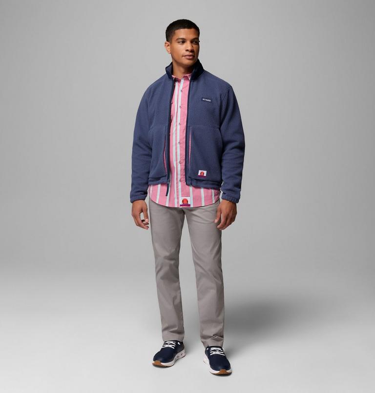 Veste Polaire Bonefish Flats Homme, Color: Nocturnal, Collegiate Navy, image 2