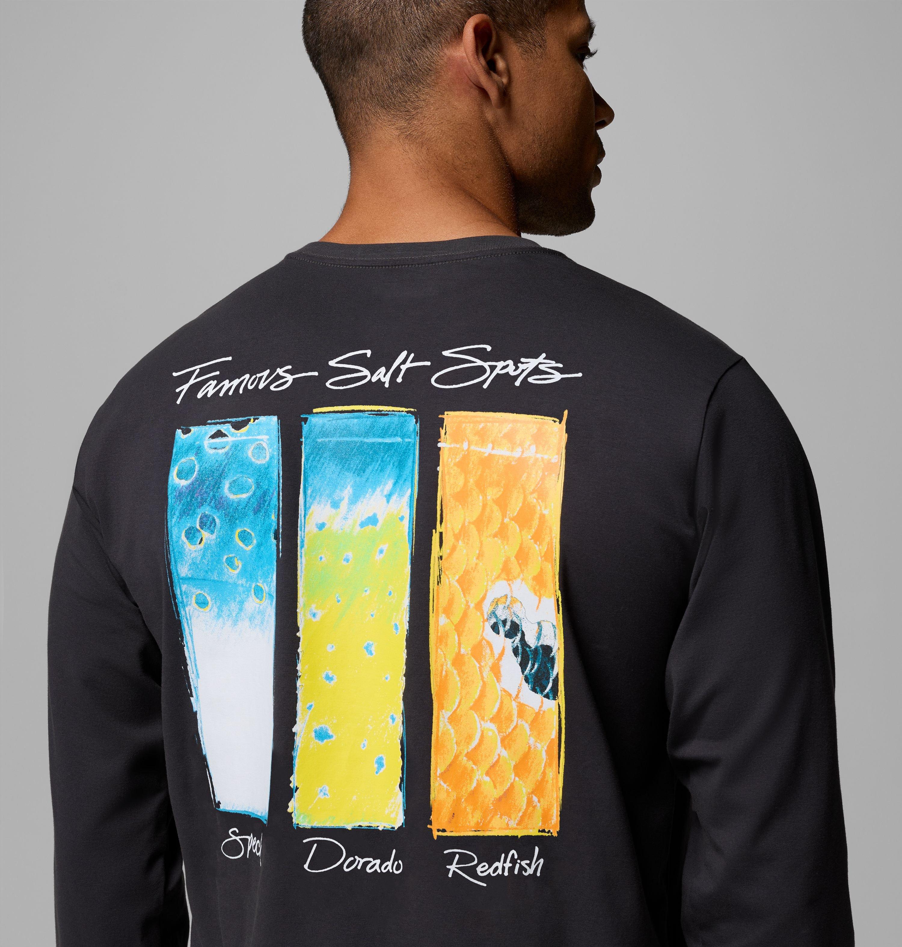 Men's Bonefish Flats Long Sleeve T-Shirt 6