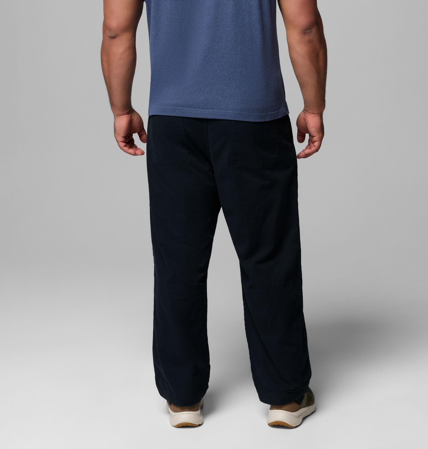 Мужские брюки Columbia Pitchstone Warm Lined Pants - Big, цвет: Чёрный — фото 3