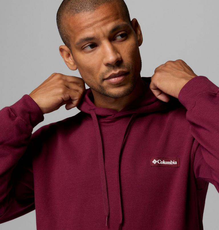 Hoodie Oakwind Homme, Color: Rich Wine, image 5