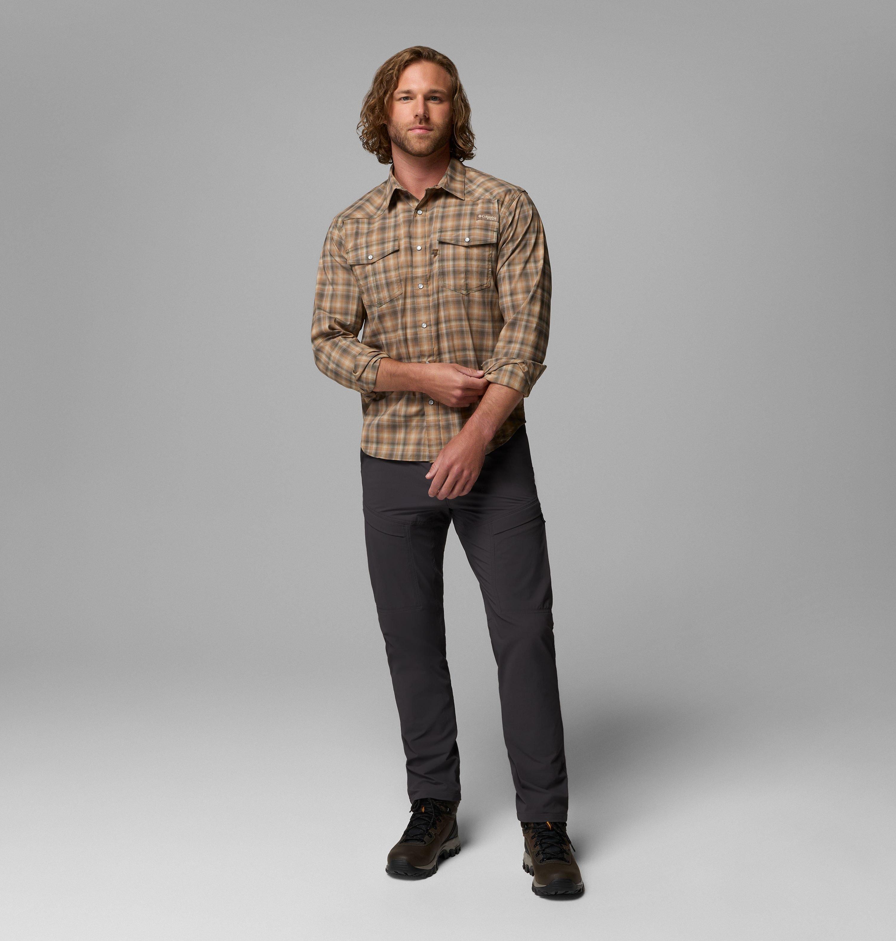Men's Saddle Point II Long Sleeve Western Shirt | 347 | M 2