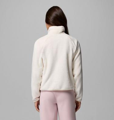Women's Canyon Camp Sherpa Fleece Jacket, Color: Chalk, Plush, image 19