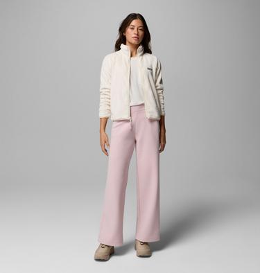 Women's Canyon Camp Sherpa Fleece Jacket, Color: Chalk, Plush, image 18
