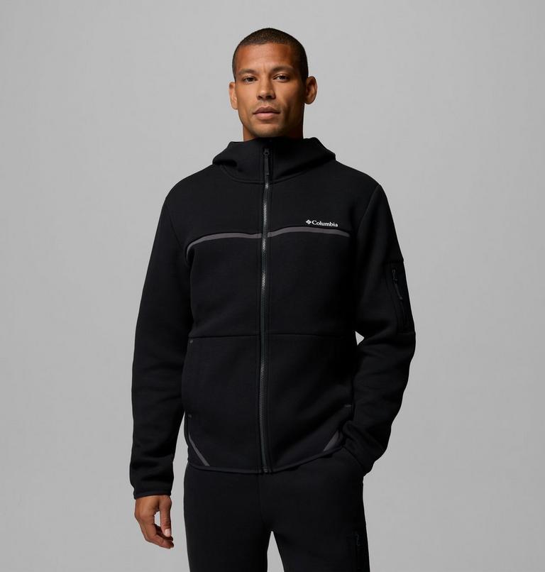 Hoodie Enti&egrave;rement Zipp&eacute; Agate Rock Homme, Color: Black, Black, image 1
