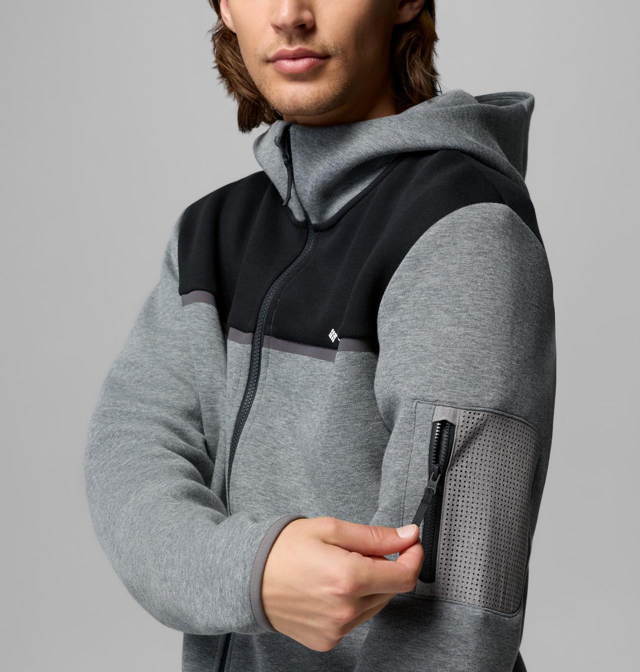 Stone ダークグレー カジュアルジャケット Men's Agate Rock™ Full Zip Hoodie | Columbia Sportswear