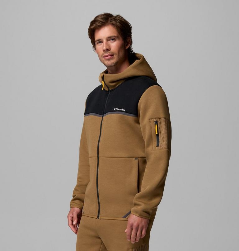 Agate Rock Full-Zip-Hoodie f&uuml;r M&auml;nner, Color: Delta, Black, image 4