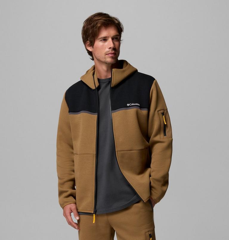 Agate Rock Full-Zip-Hoodie f&uuml;r M&auml;nner, Color: Delta, Black, image 5