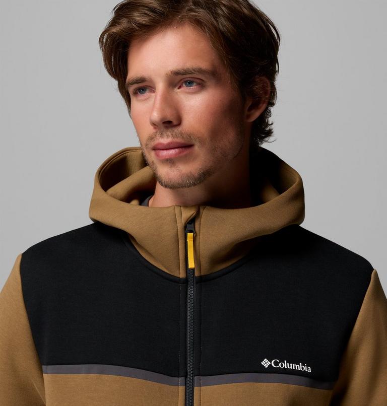 Agate Rock Full-Zip-Hoodie f&uuml;r M&auml;nner, Color: Delta, Black, image 6