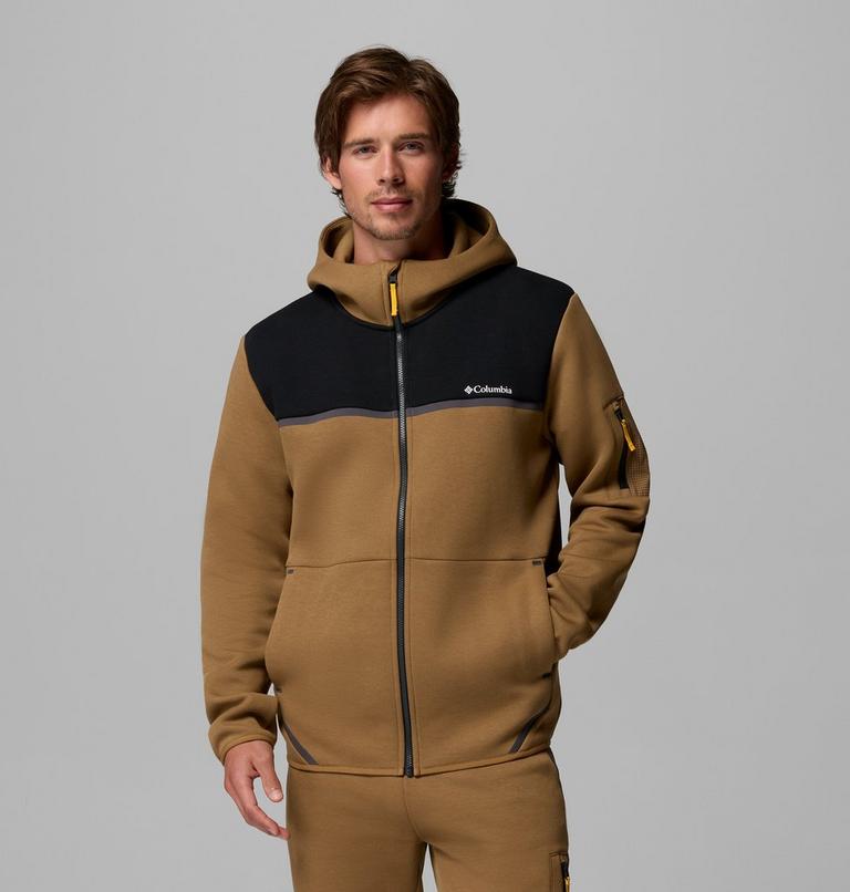 Agate Rock Full-Zip-Hoodie f&uuml;r M&auml;nner, Color: Delta, Black, image 1