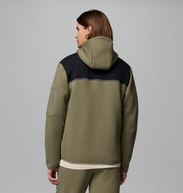 Hoodie Enti&egrave;rement Zipp&eacute; Agate Rock Homme, Color: Stone Green, Black, image 3