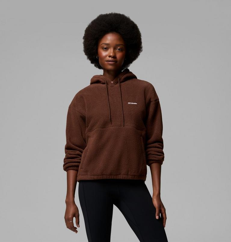 Hoodie en Polaire Sherpa Timber Meadow MTR Femme, Color: Tobacco, image 5