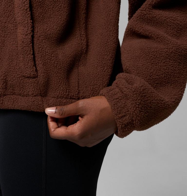 Hoodie en Polaire Sherpa Timber Meadow MTR Femme, Color: Tobacco, image 8