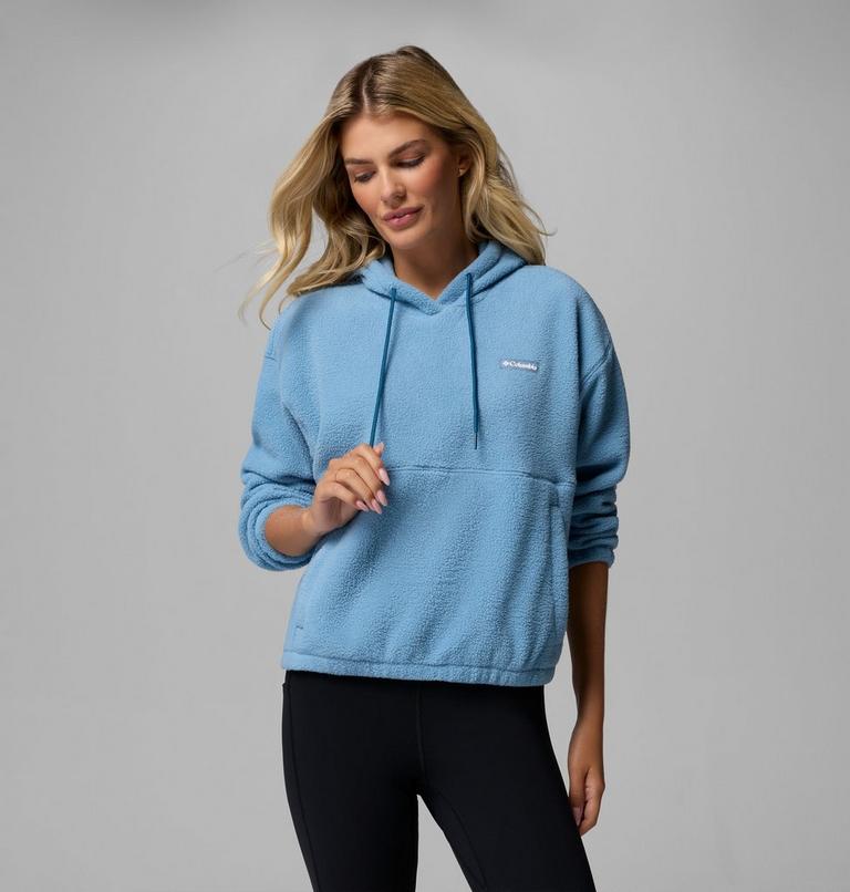 Women's Timber Meadow MTR Sherpa Fleece Hoodie, Color: Rainy Day, image 5