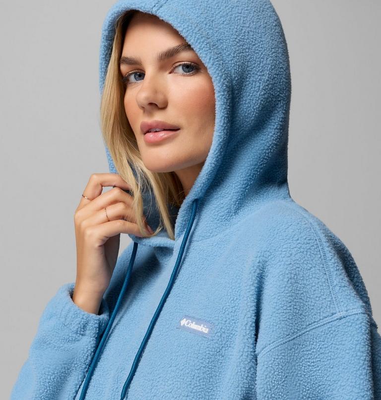 Women's Timber Meadow MTR Sherpa Fleece Hoodie, Color: Rainy Day, image 7