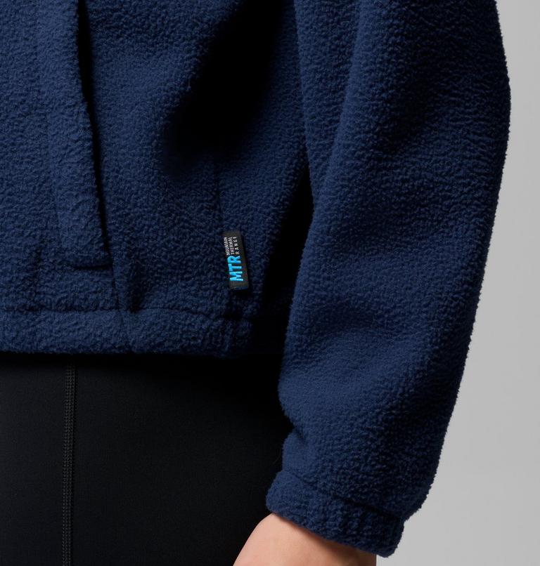Women's Timber Meadow MTR Sherpa Fleece Hoodie, Color: Collegiate Navy, image 8