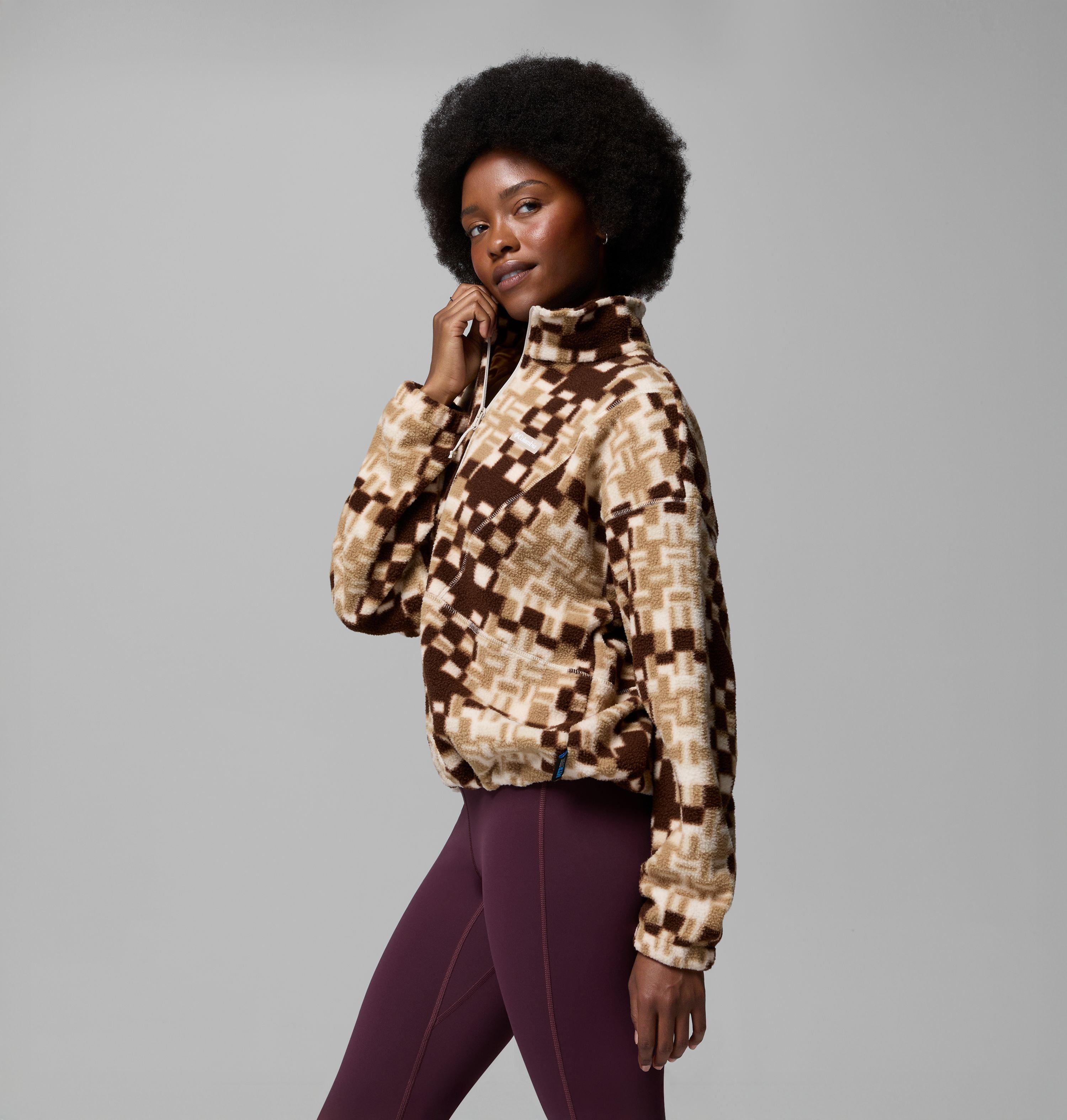 Women's Timber Meadow MTR Printed Fleece Half Zip | 214 | S 4