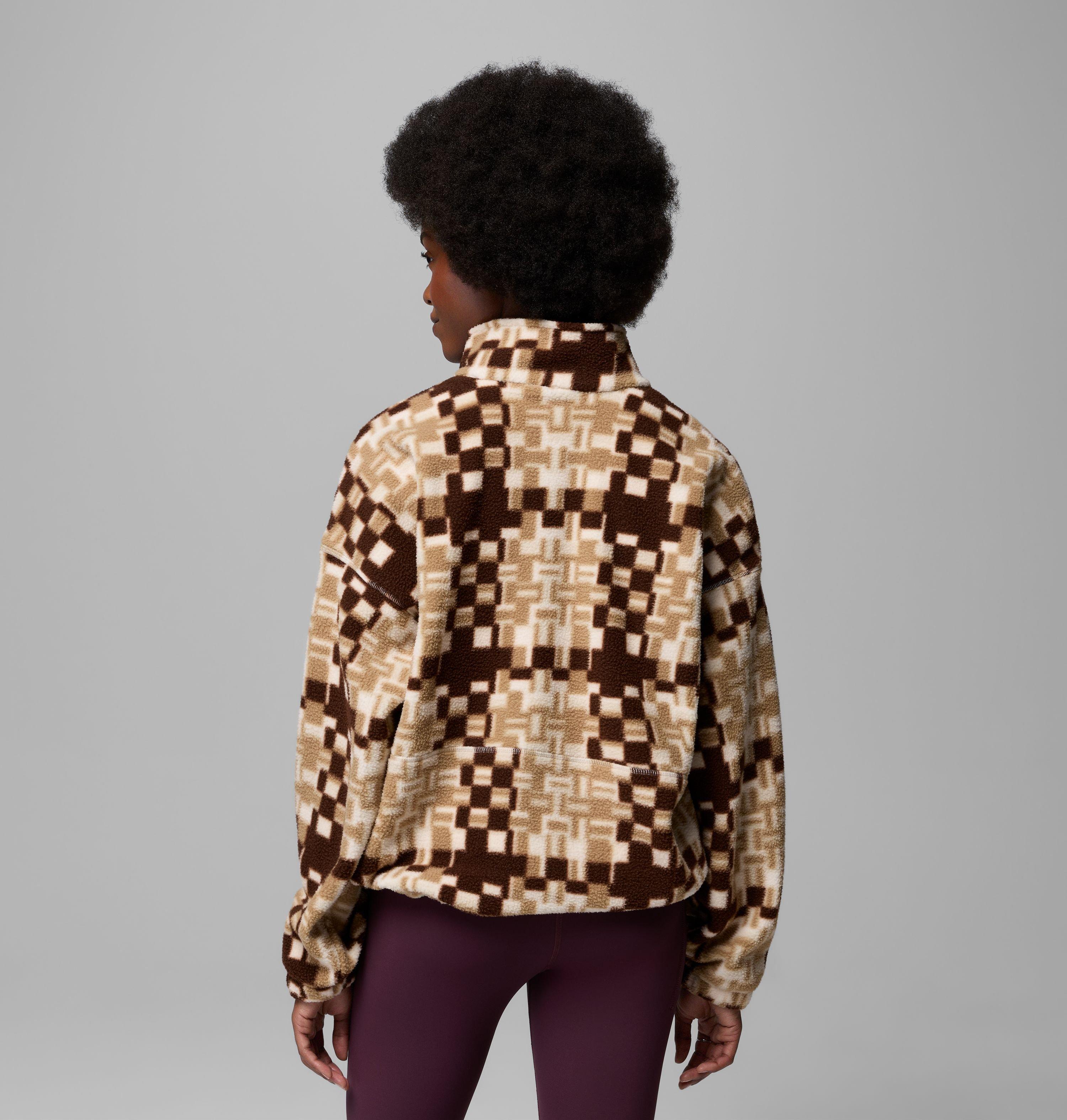 Women's Timber Meadow MTR Printed Fleece Half Zip | 214 | S 3