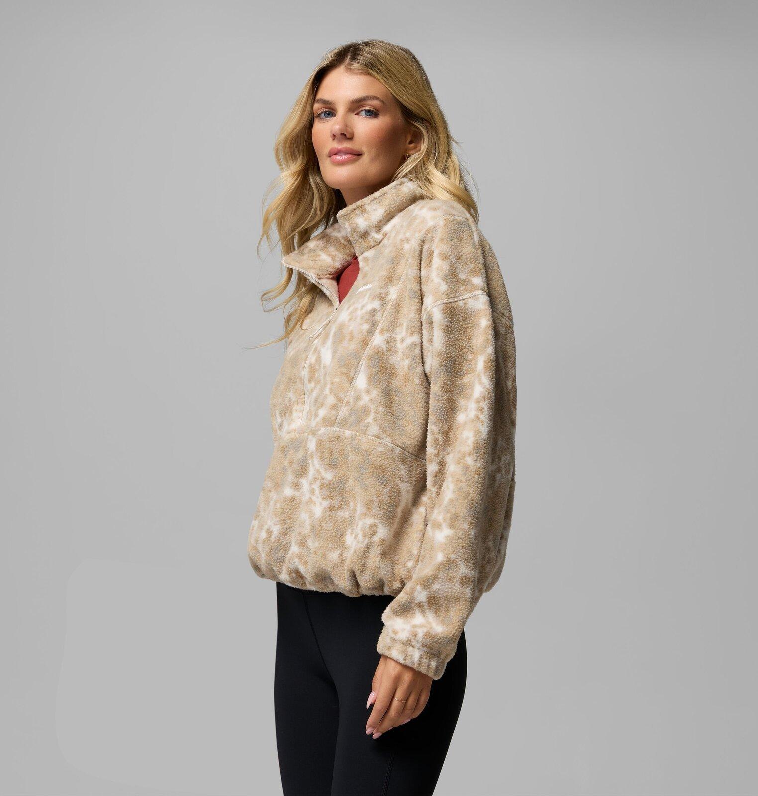 Women's Timber Meadow MTR Printed Fleece Half Zip | 278 | S 4