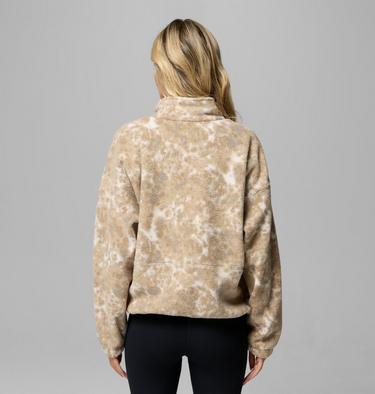 Polaire Sherpa Imprim&eacute;e Semi-zipp&eacute;e Timber Meadow MTR Femme, Color: Dark Stone, Dyecamo, image 11