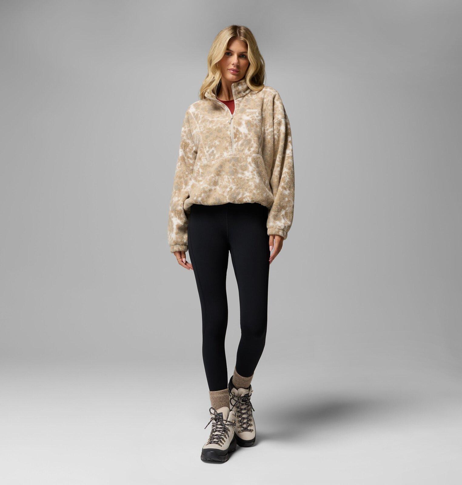 Women's Timber Meadow MTR Printed Fleece Half Zip | 278 | S 2