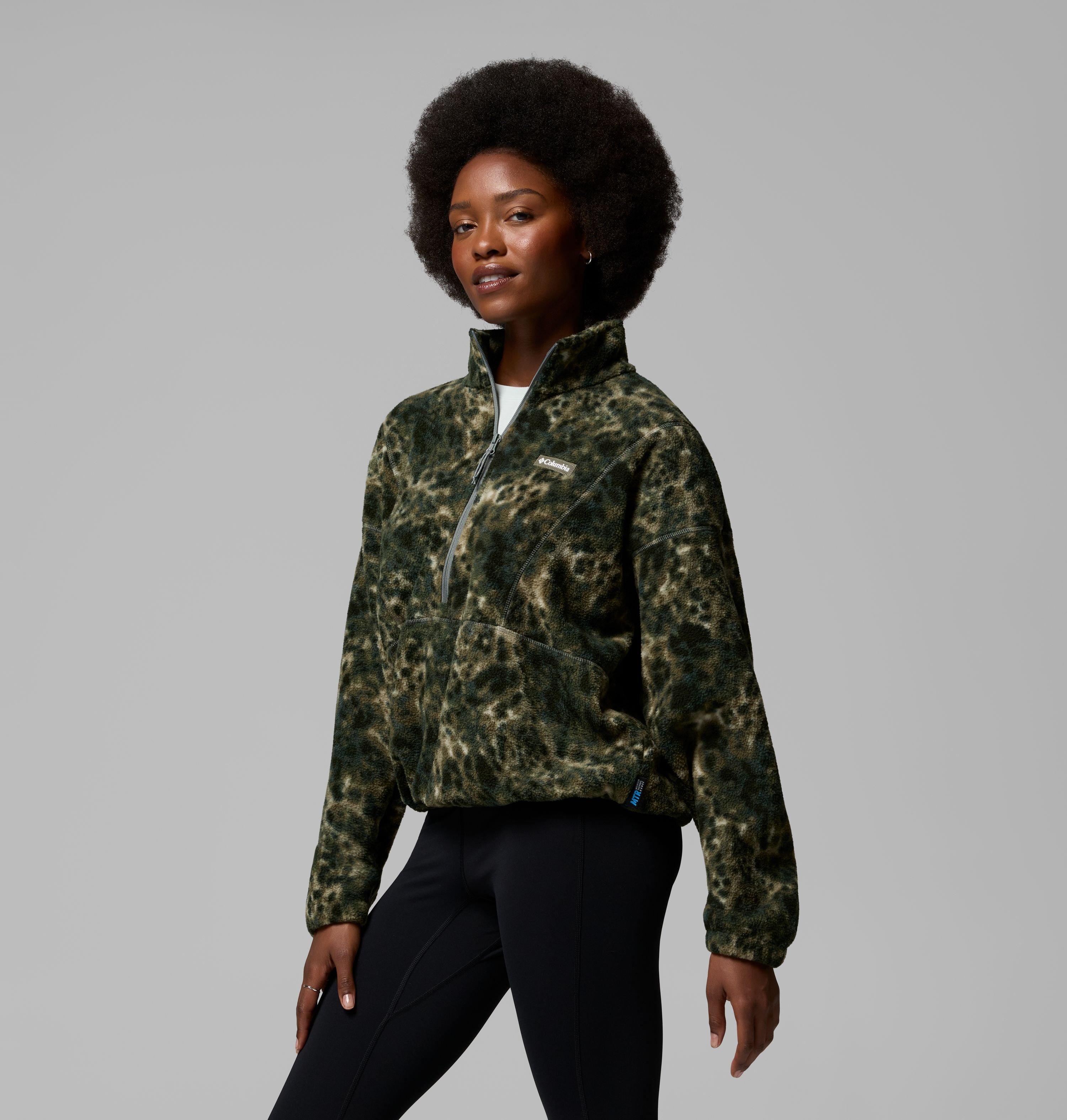 Women's Timber Meadow MTR Printed Fleece Half Zip | 342 | S 4
