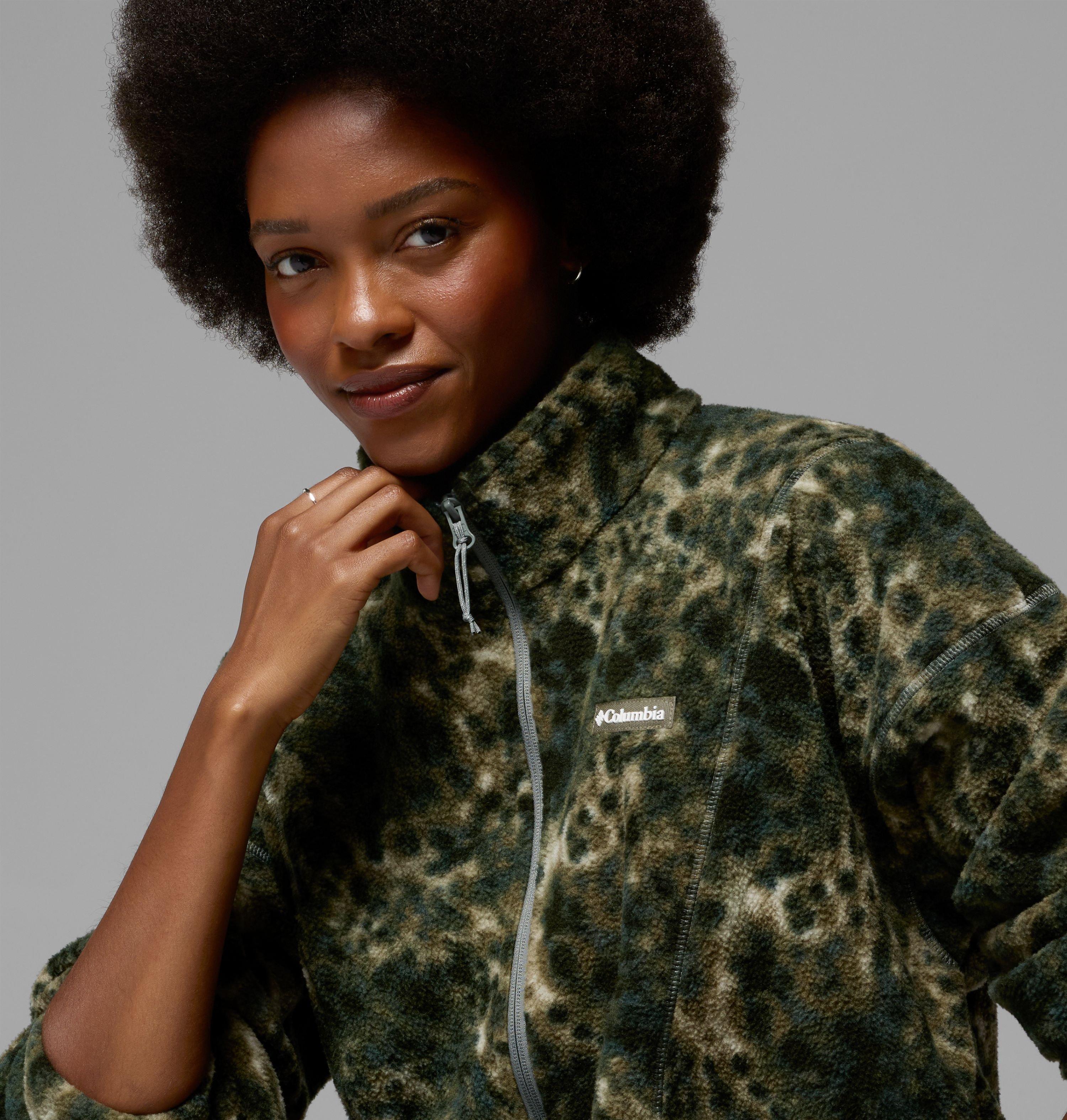 Women's Timber Meadow MTR Printed Fleece Half Zip | 342 | S 5