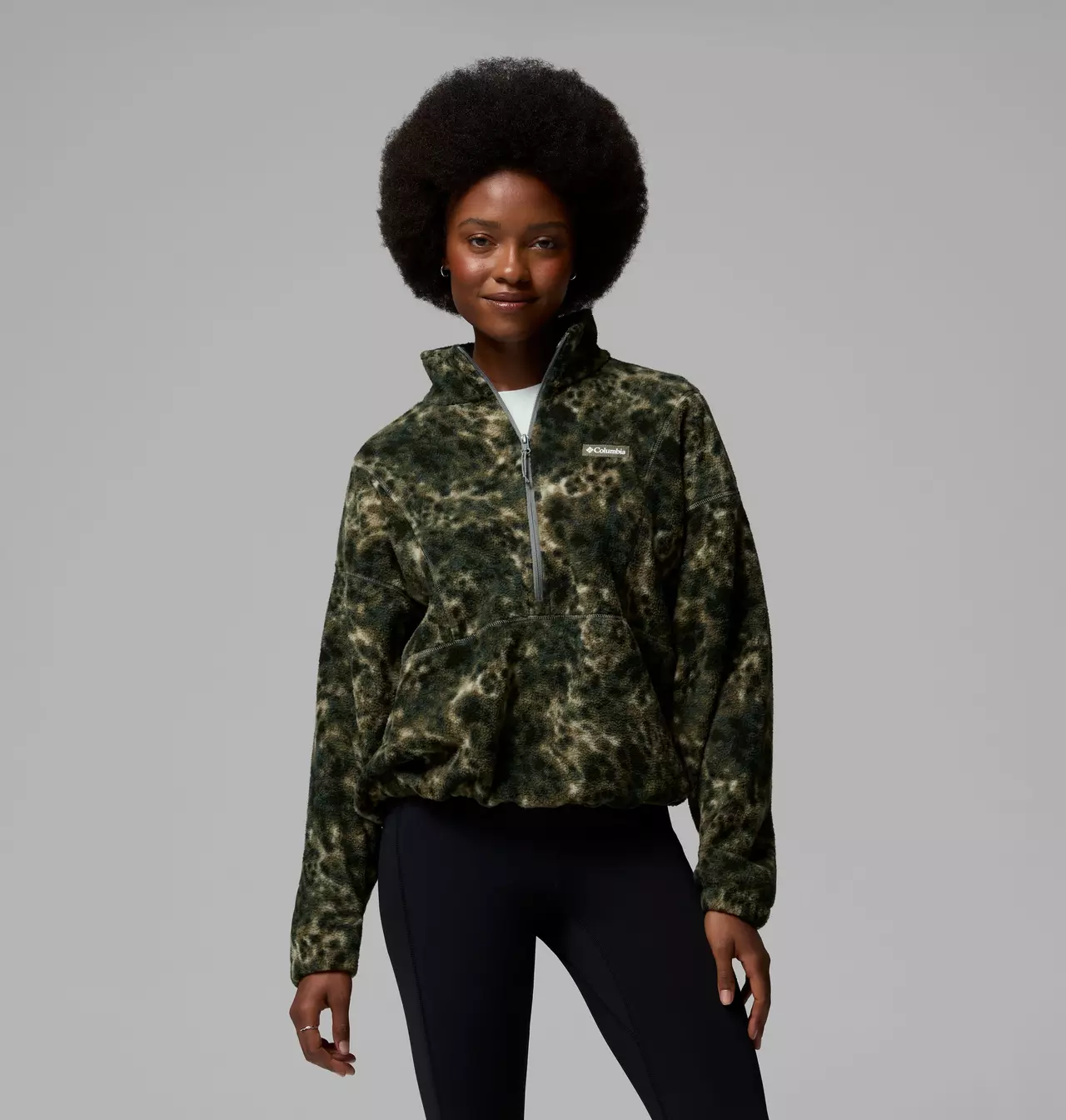 Women's Timber Meadow MTR Printed Fleece Half Zip