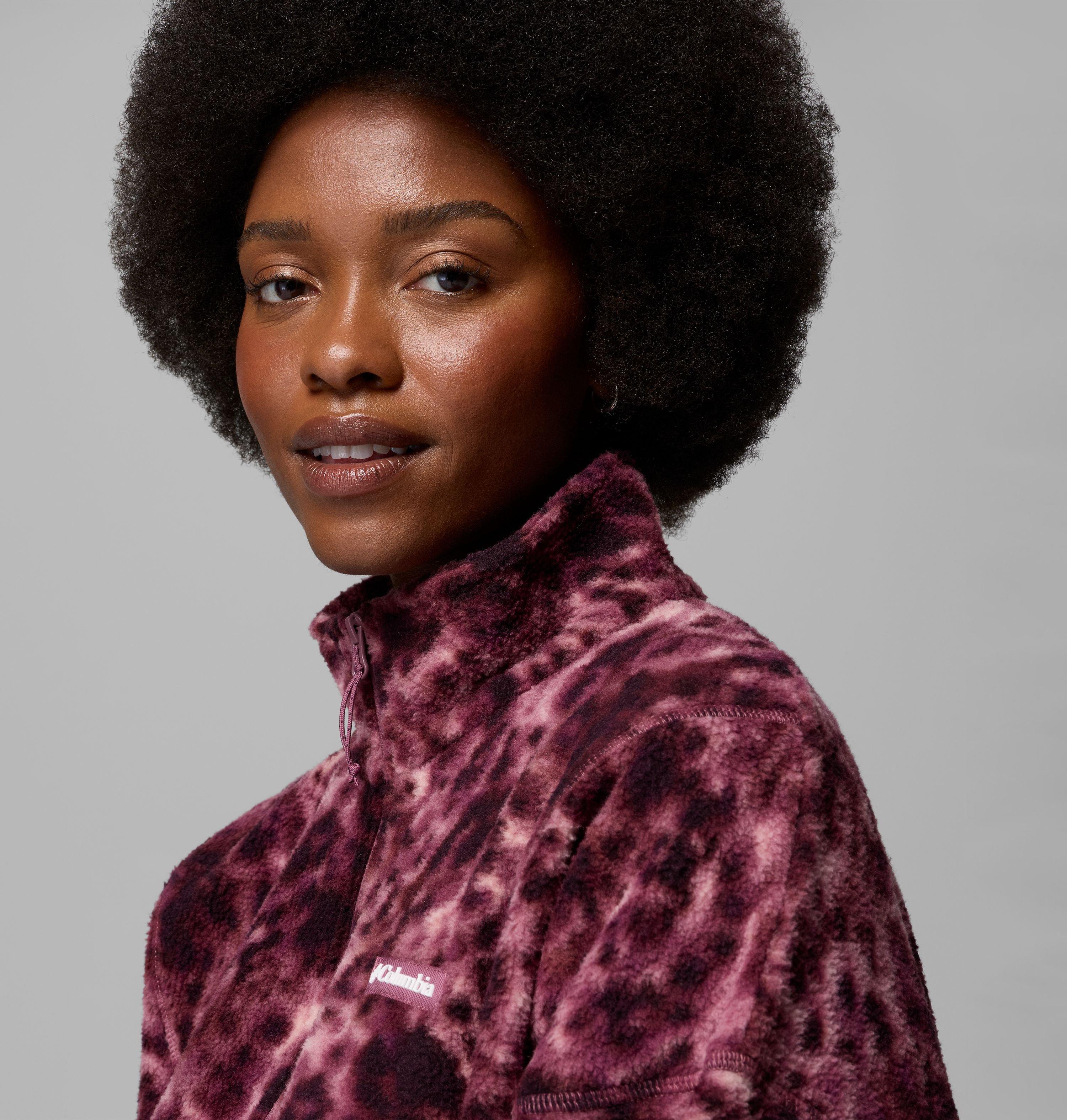 Women's Timber Meadow MTR Printed Fleece Half Zip | 551 | S 5