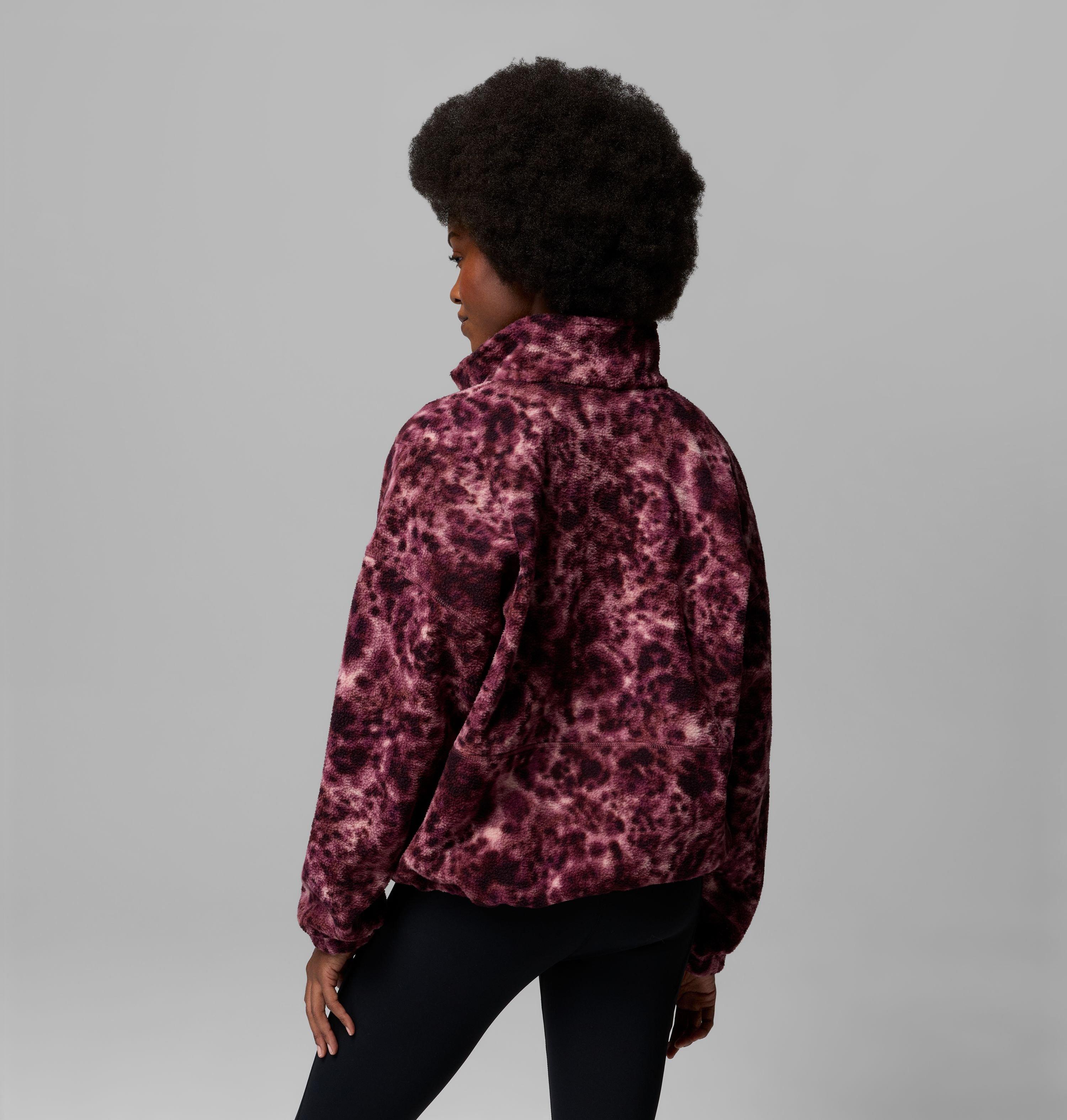 Women's Timber Meadow MTR Printed Fleece Half Zip | 551 | S 3