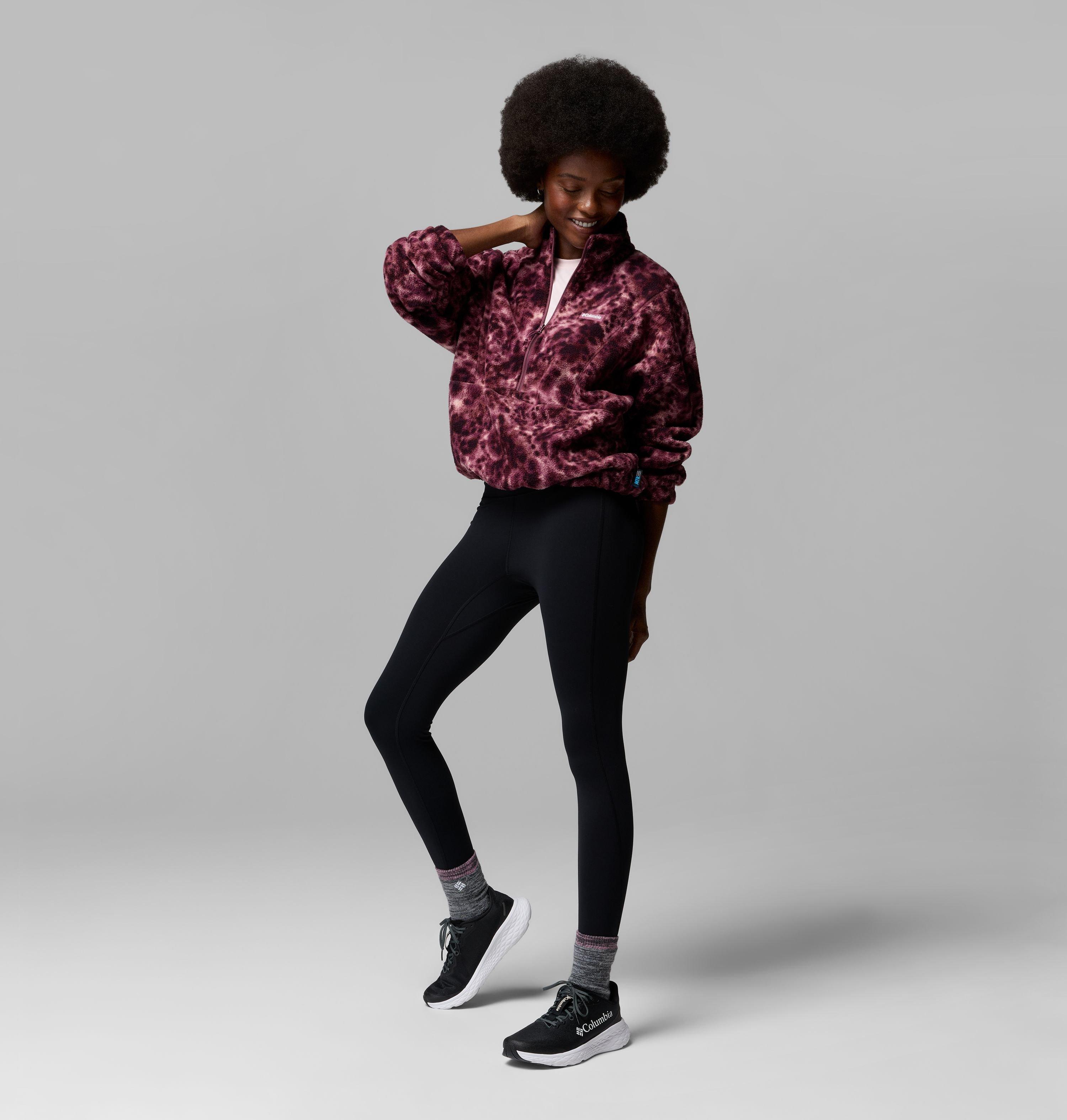 Women's Timber Meadow MTR Printed Fleece Half Zip | 551 | S 2