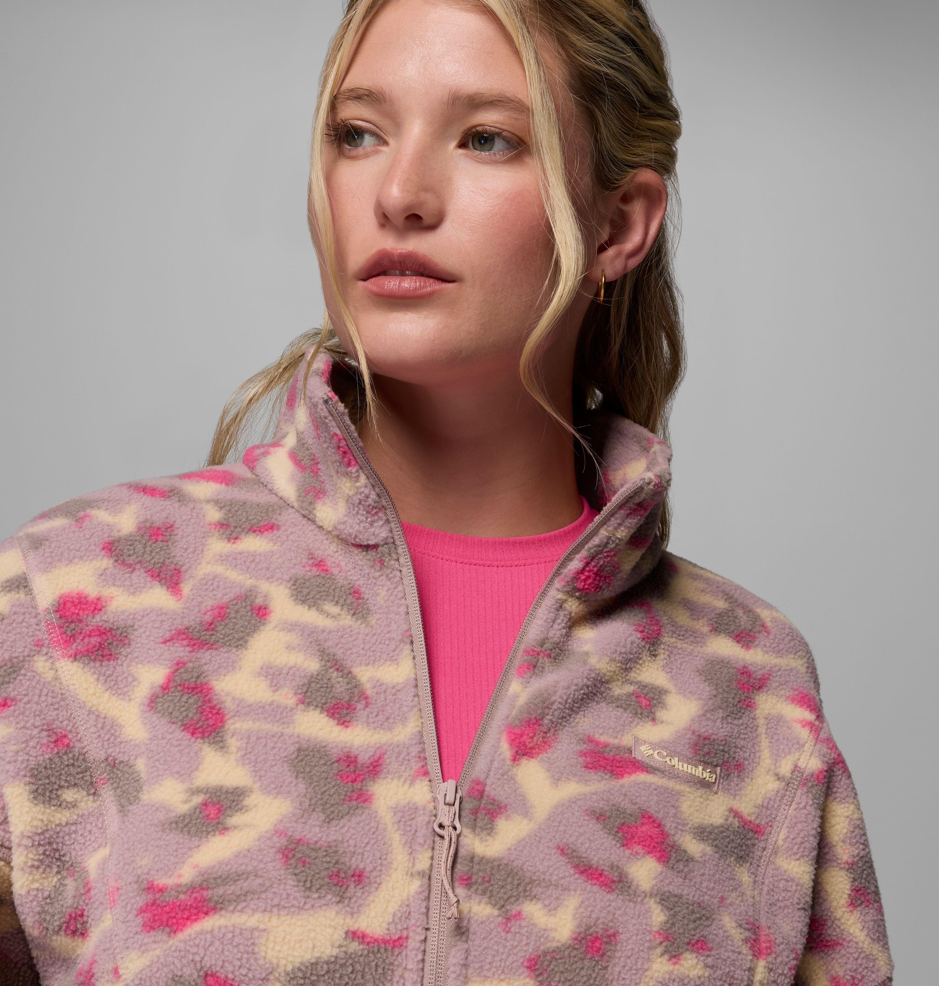 Women's Timber Meadow MTR Printed Fleece Half Zip | 649 | M 5