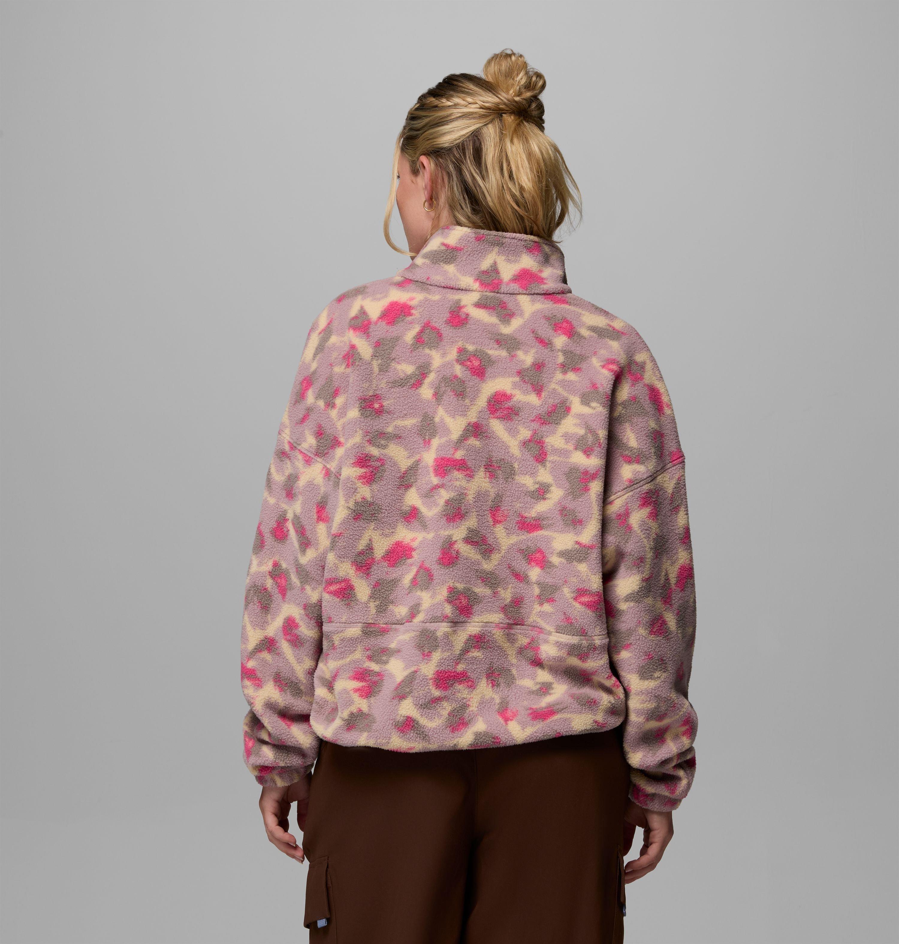 Women's Timber Meadow MTR Printed Fleece Half Zip | 649 | M 3