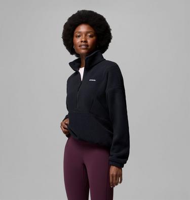 Polaire Sherpa MTR semi-zipp&eacute;e Timber Meadow Femme, Color: Black, image 16