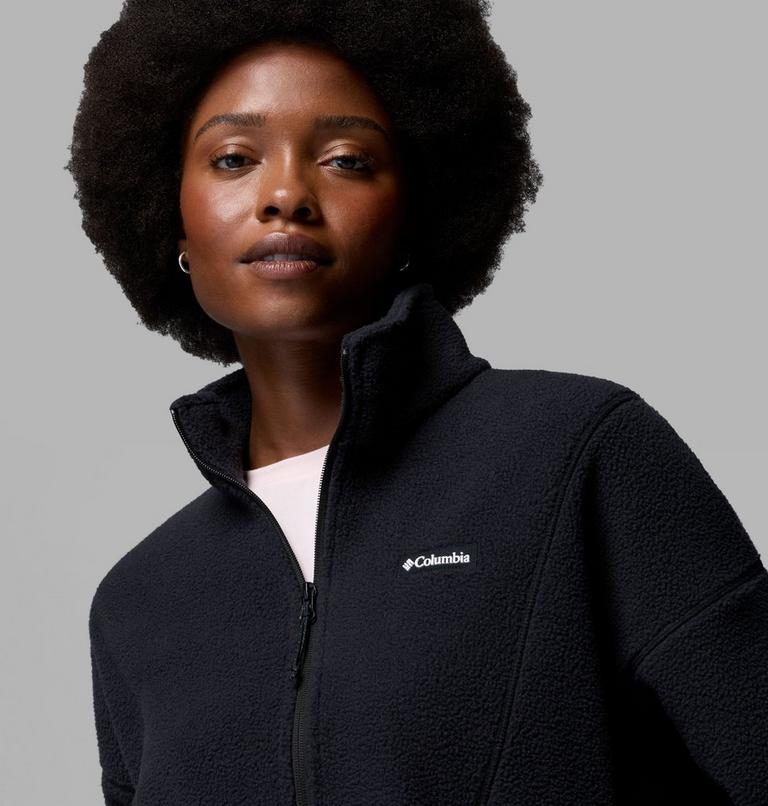 Polaire Sherpa MTR semi-zipp&eacute;e Timber Meadow Femme, Color: Black, image 5