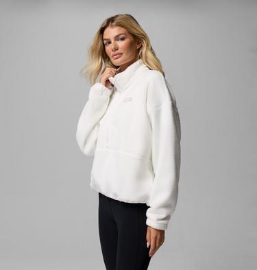Polaire Sherpa MTR semi-zipp&eacute;e Timber Meadow Femme, Color: Sea Salt, image 4