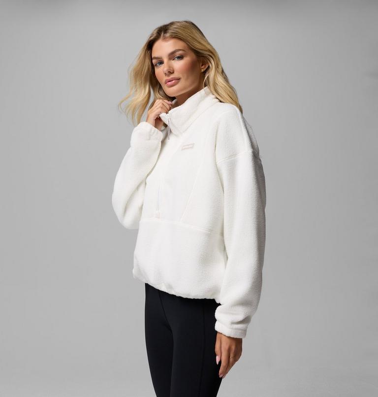Polaire Sherpa MTR semi-zipp&eacute;e Timber Meadow Femme, Color: Sea Salt, image 4