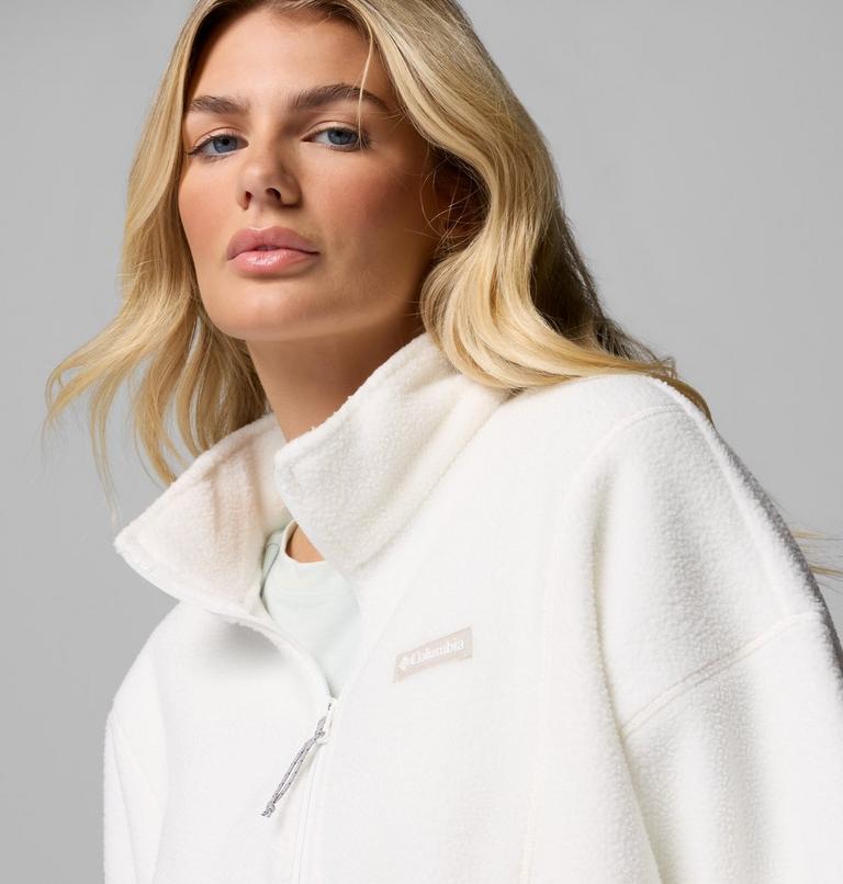 Polaire Sherpa MTR semi-zipp&eacute;e Timber Meadow Femme, Color: Sea Salt, image 5