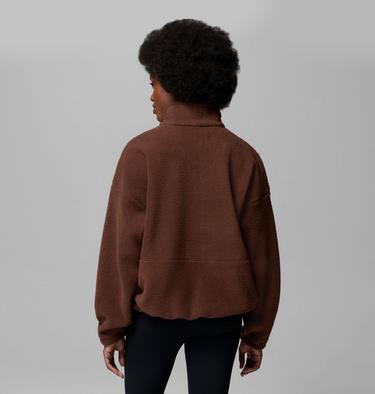 Polaire Sherpa MTR semi-zipp&eacute;e Timber Meadow Femme, Color: Tobacco, image 7