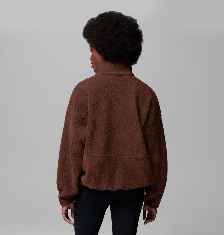 Polaire Sherpa MTR semi-zipp&eacute;e Timber Meadow Femme, Color: Tobacco, image 3
