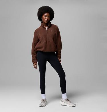 Polaire Sherpa MTR semi-zipp&eacute;e Timber Meadow Femme, Color: Tobacco, image 6