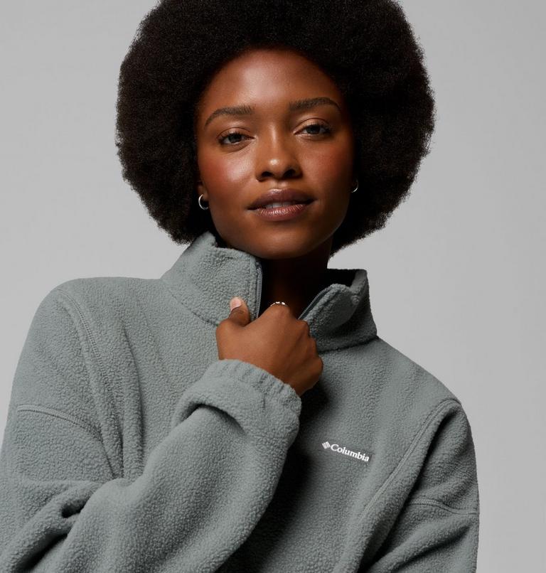 Polaire Sherpa MTR semi-zipp&eacute;e Timber Meadow Femme, Color: Sedona Sage, image 5