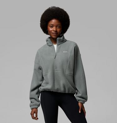 Polaire Sherpa MTR semi-zipp&eacute;e Timber Meadow Femme, Color: Sedona Sage, image 17